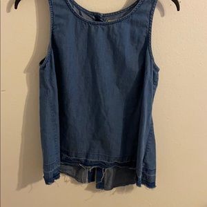 Adorable Denim Tank